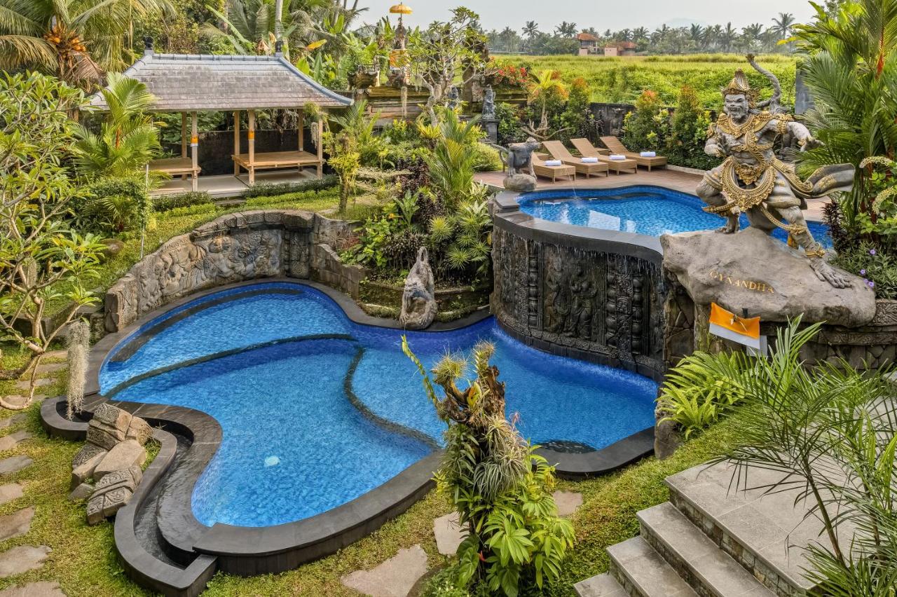 Gynandha Ubud Cottage Exterior foto